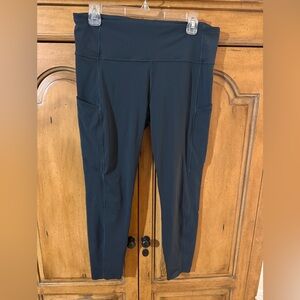 Gray Fast J Free High-Waisted Leggings- 12